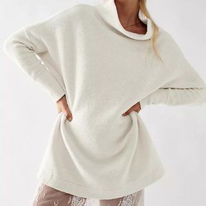 Free People Ottoman Tunic - Ecru Cream - Size Small